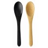 Black bamboo spoon 12 cm