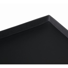 Black cardboard tray