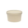 Bamboo paper lid for 500, 750, 1000 ml bowls