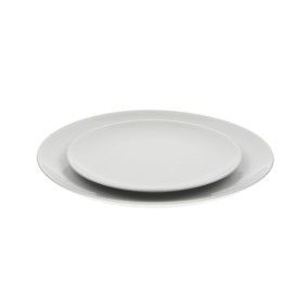 Round porcelain plate 26,5 cm