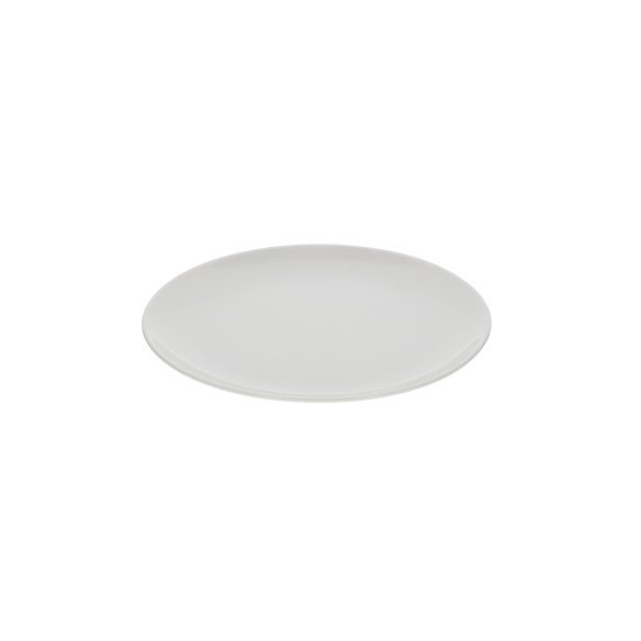 Round porcelain plate 19.5 cm